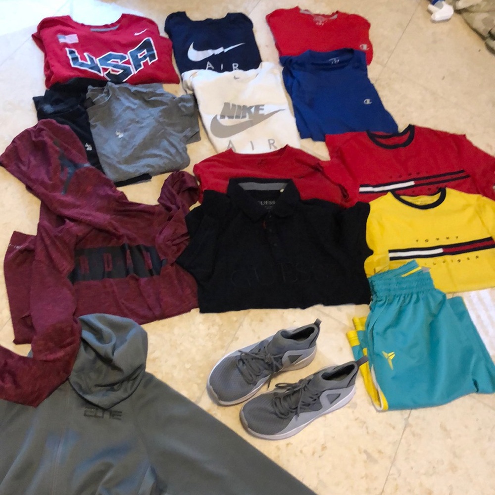 Bundle of men clothes